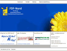 Tablet Screenshot of fdf-nord.de